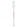 6" Bride & Groom Stirrer W/ 1 Color Imprint